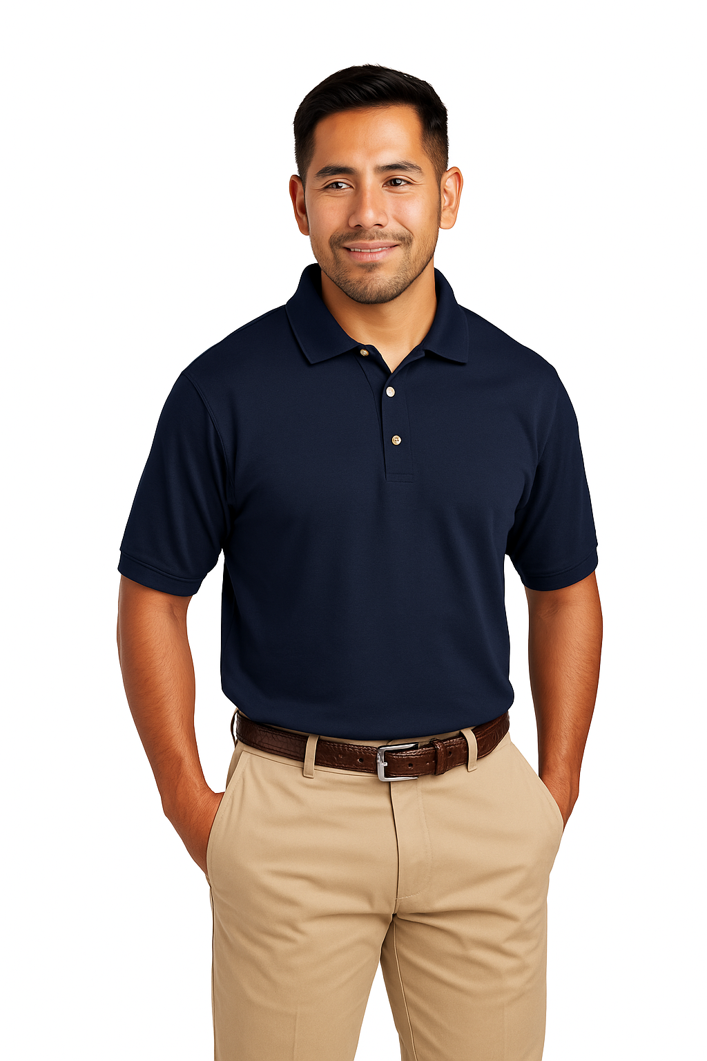 Mooresville Limo Service economy class driver in polo uniform