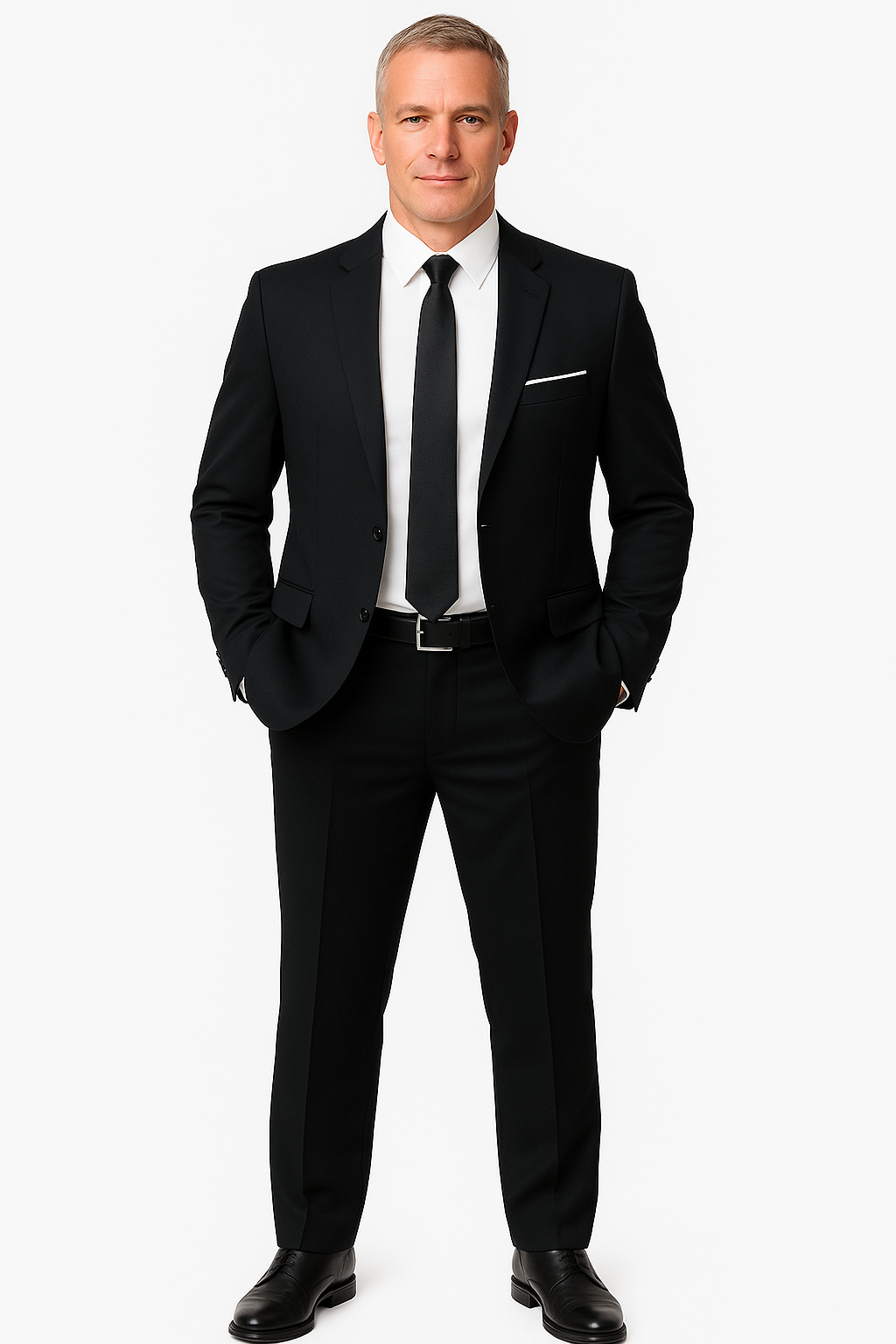 Executive Chauffeur – Lake Norman Limo Service by Meridian Lake Norman Limo Service executive chauffeur in black suit providing luxury airport and event transportation
