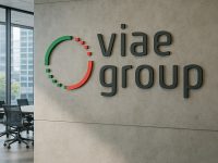 Modern Office with Logo Display